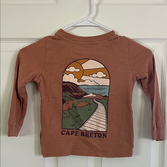 Joe Fresh Brown Long Sleeve Tees - Picture 5 of 5